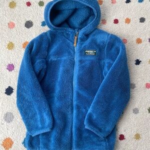 L.L. Bean Vibrant Blue Fleece Outerwear